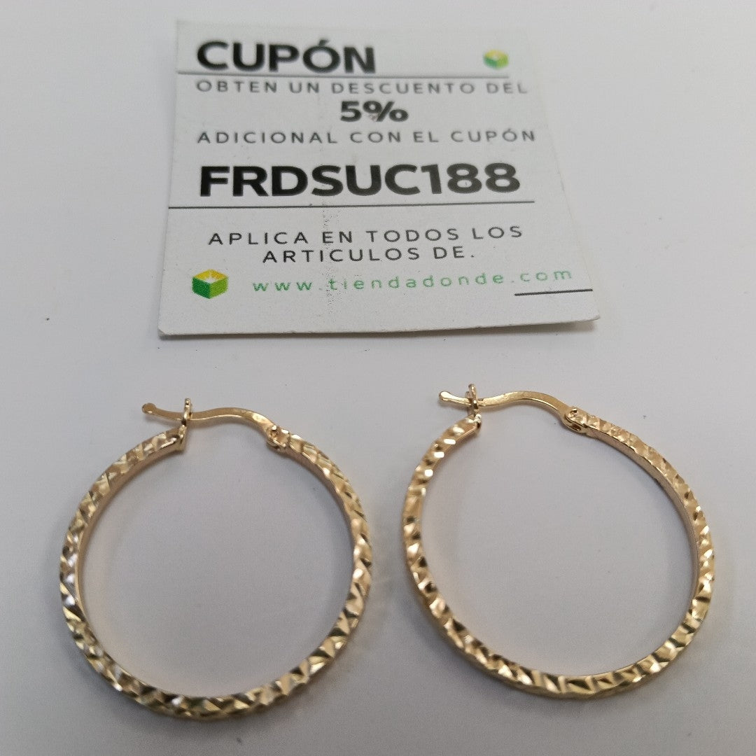 ARRACADAS ORO 14K 1.8 (NUEVO)