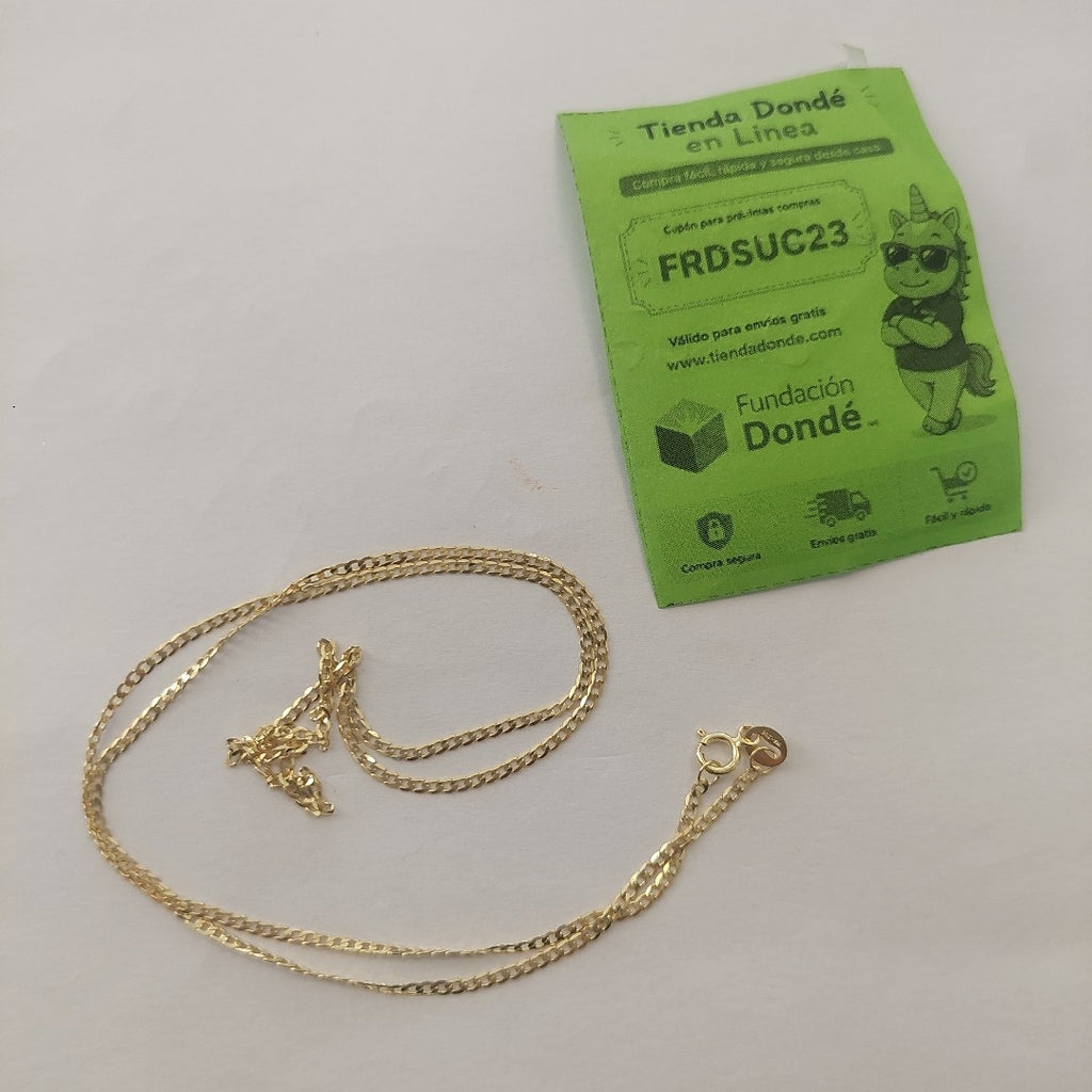 CADENAS BARBADA AMARILLA ORO 14K 2 (NUEVO)
