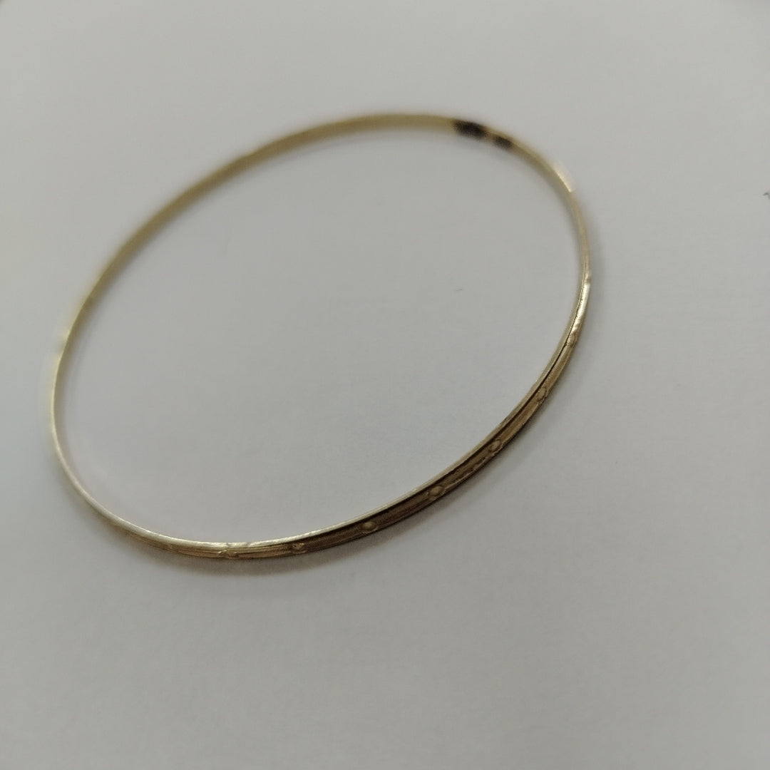 PULSERA RIGIDA ORO 8 K 4,80 GRMS (SEMINUEVO)