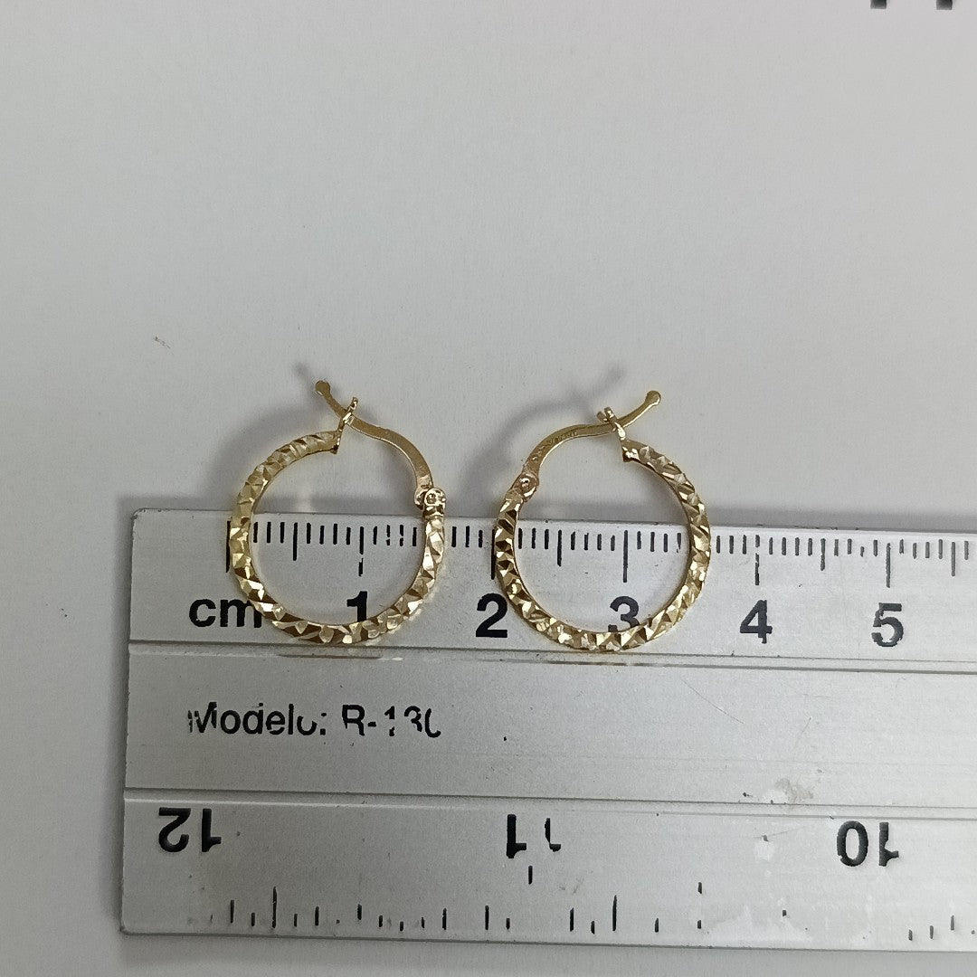 ARRACADAS ORO 14K 1.2 (NUEVO)
