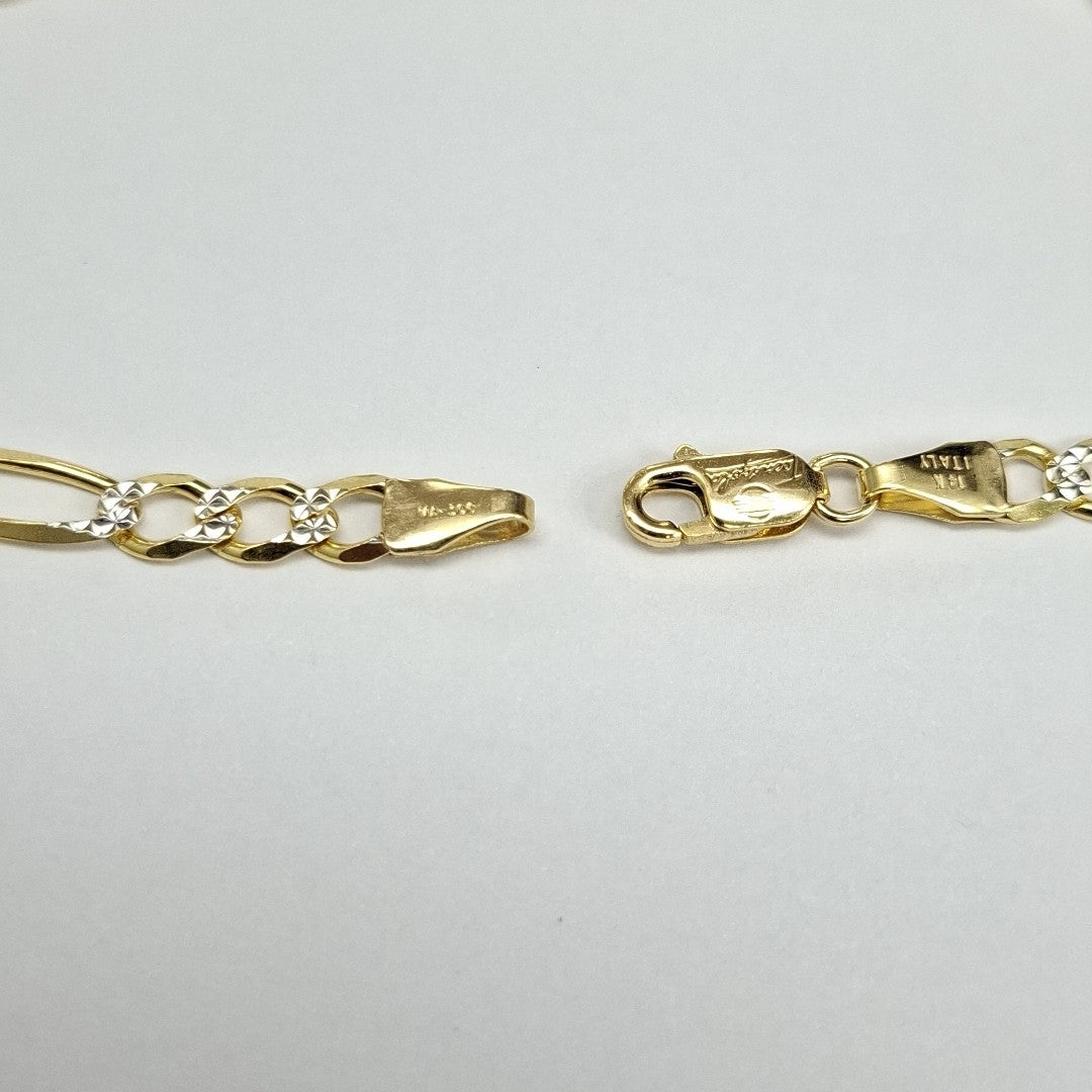 PULSERAS CABALLERO CARTIER 3 1 DIAMANTAD ORO 14K 4.6 (NUEVO)