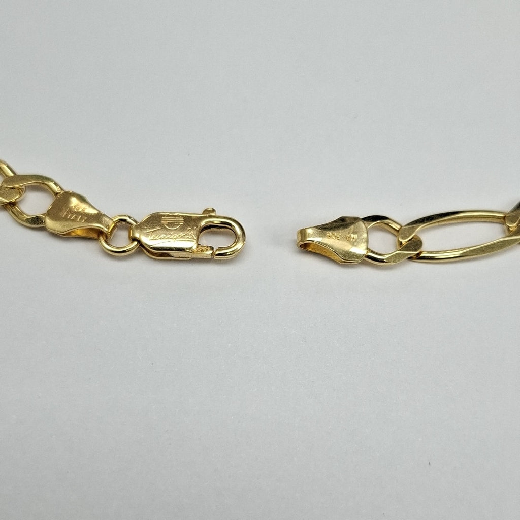 PULSERAS CABALLERO CARTIER 3 1 AMARILLA ORO 14K 7.3 (NUEVO)
