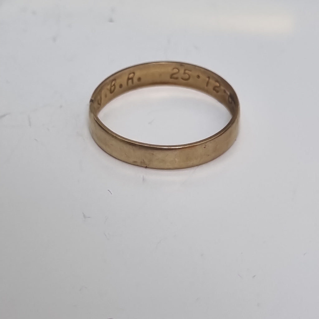 ARGOLLA ORO 10 K 1.2 GRMS (SEMINUEVO)
