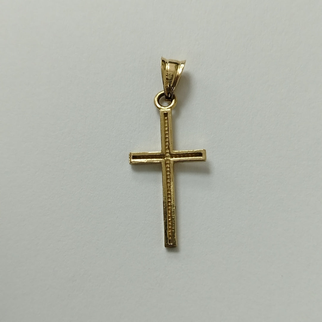 CRUZ, DIJE ORO 10 K 0.6 GRMS (SEMINUEVO)