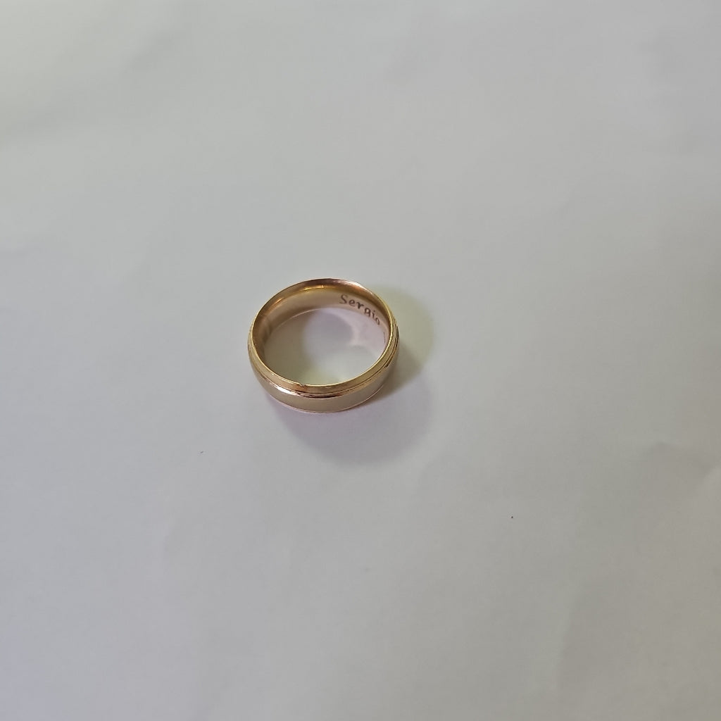 ARGOLLA ORO 14 K 3.2 GRMS (SEMINUEVO)