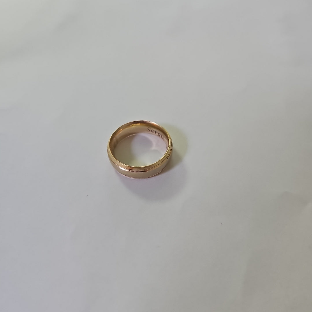 ARGOLLA ORO 14 K 3.2 GRMS (SEMINUEVO)