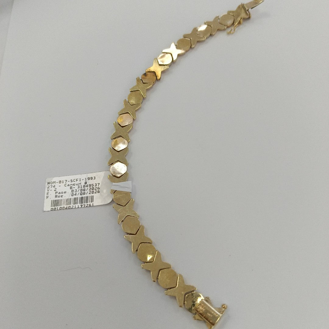 PULSERA ORO 14 K 11.9 GRMS (SEMINUEVO)