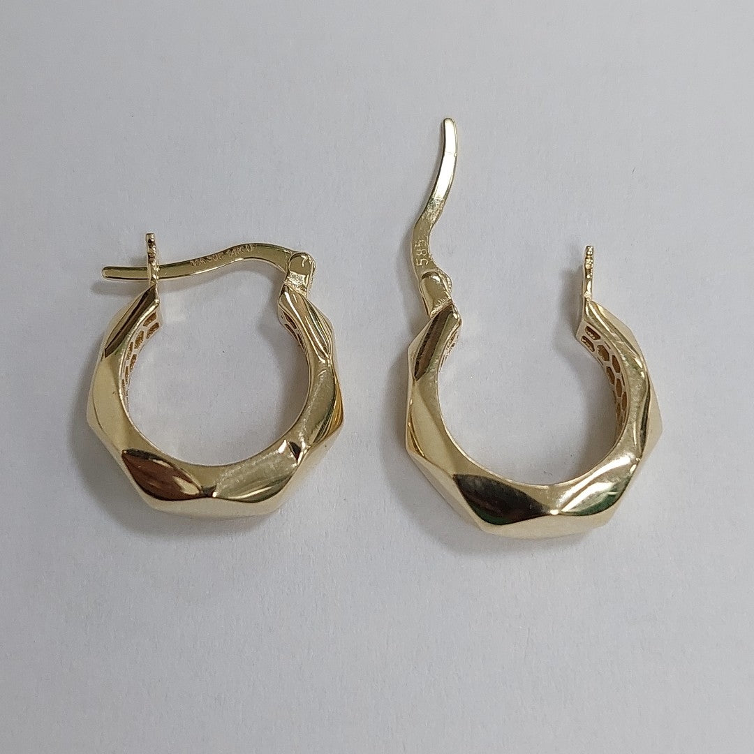 ARRACADAS ORO 14K 2.2 (NUEVO)