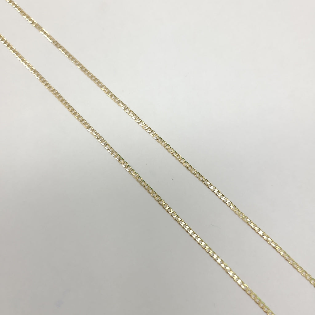 CADENAS BARBADA AMARILLA ORO 14K 2.2 (NUEVO)
