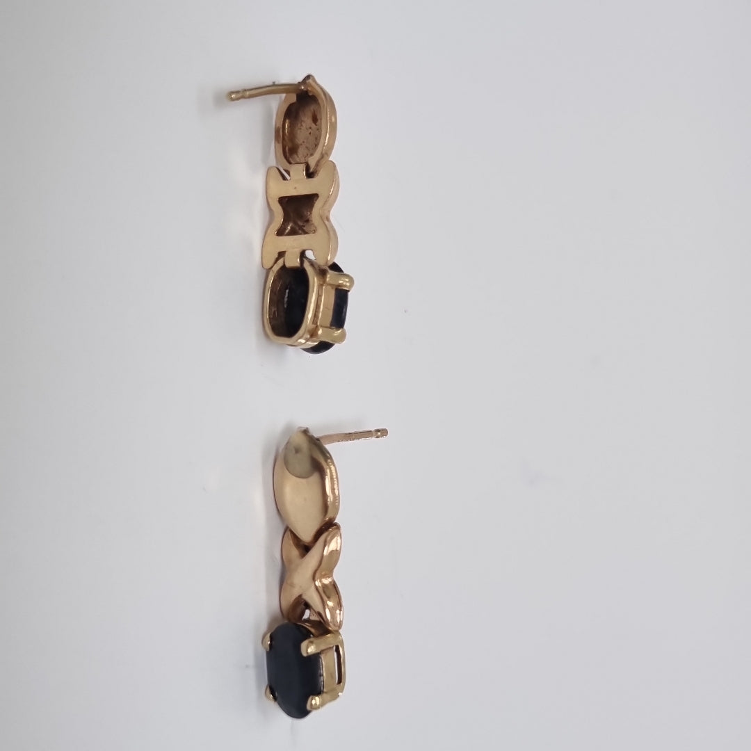 ARETES PAR ORO 14 K 1,70 GRMS (SEMINUEVO)