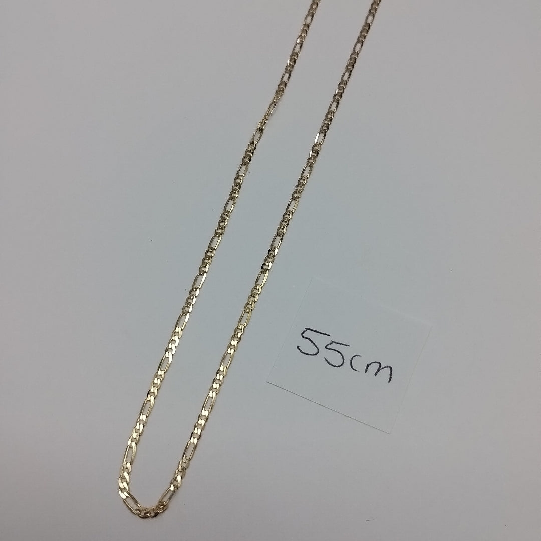 CADENAS CARTIER 3 1 AMARILLA ORO 14K 2.1 (NUEVO)