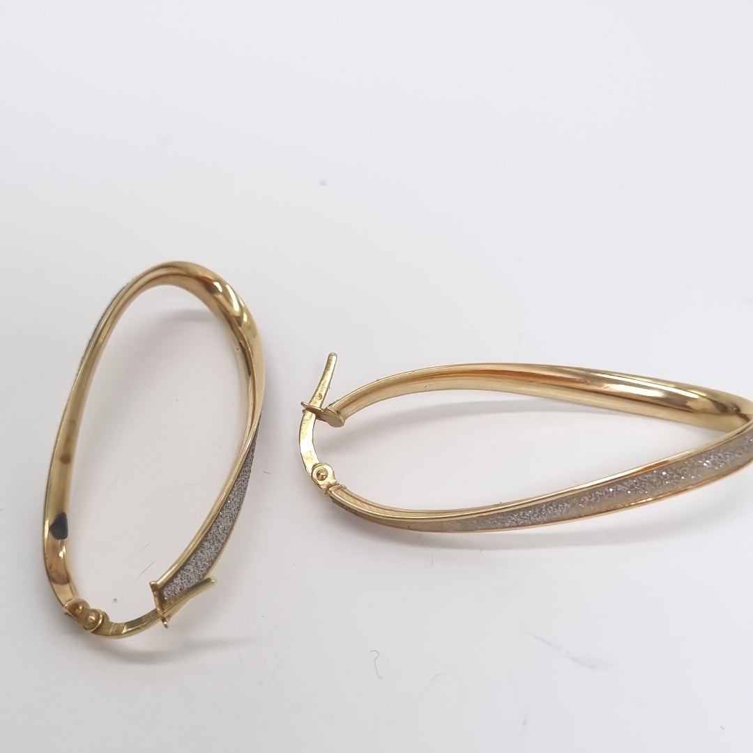 ARRACADAS PAR ORO 14 K 3,10 GRMS (SEMINUEVO)