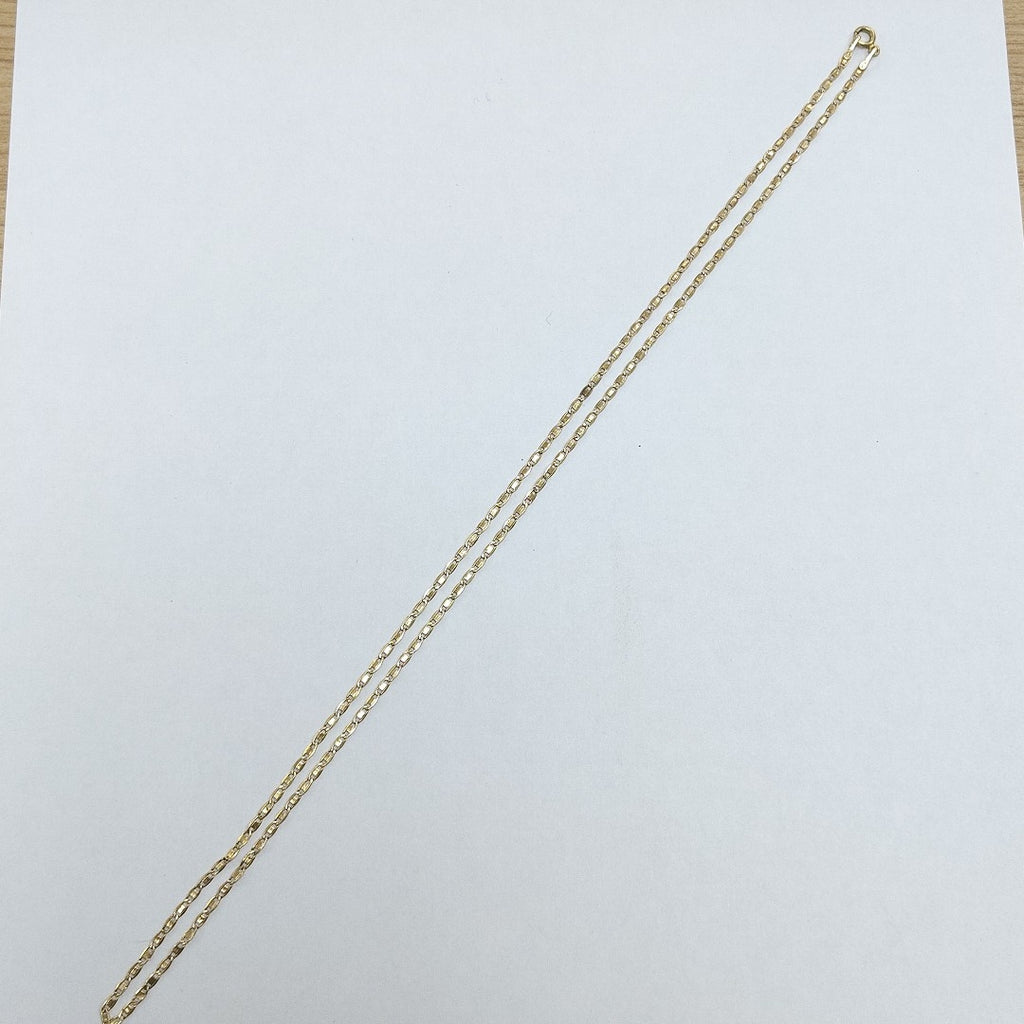 CADENA ORO 14 K 1.4 GRMS (SEMINUEVO)