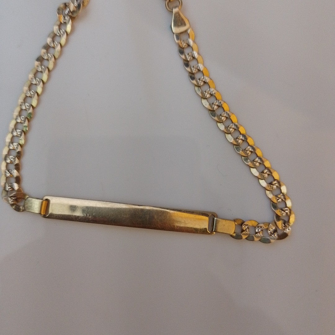 ESCLAVA ORO,RODIADO 14 K 7,10 GRMS (SEMINUEVO)