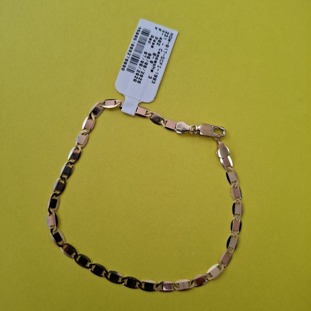 PULSERAS CABALLERO ORO 14K 4.3 (NUEVO)