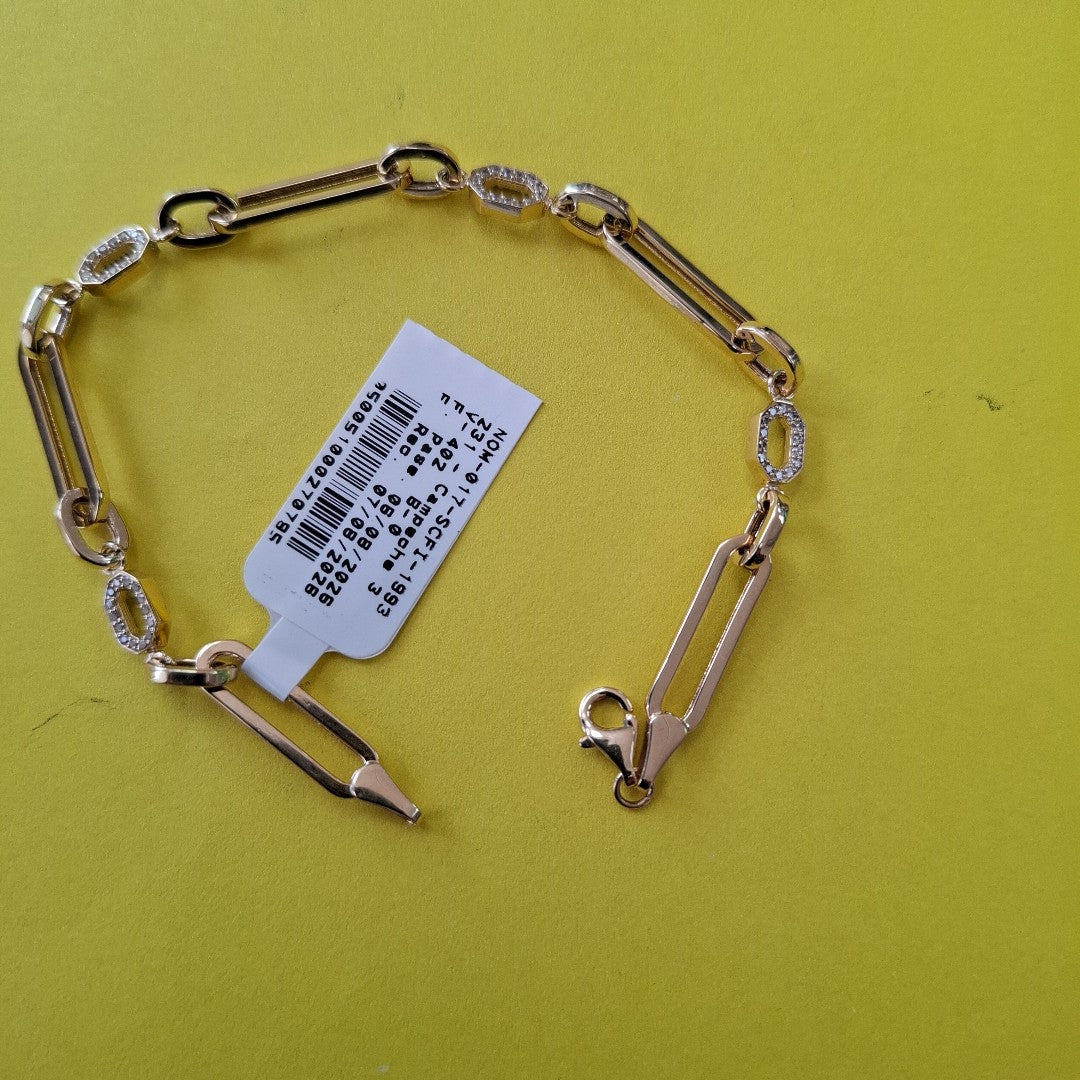 PULSERAS DAMA ORO 14K 6 (NUEVO)