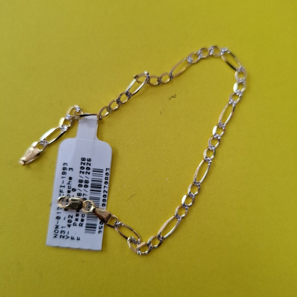 PULSERAS DAMA CARTIER 3 1 DIAMANTADA ORO 14K 2.6 (NUEVO)