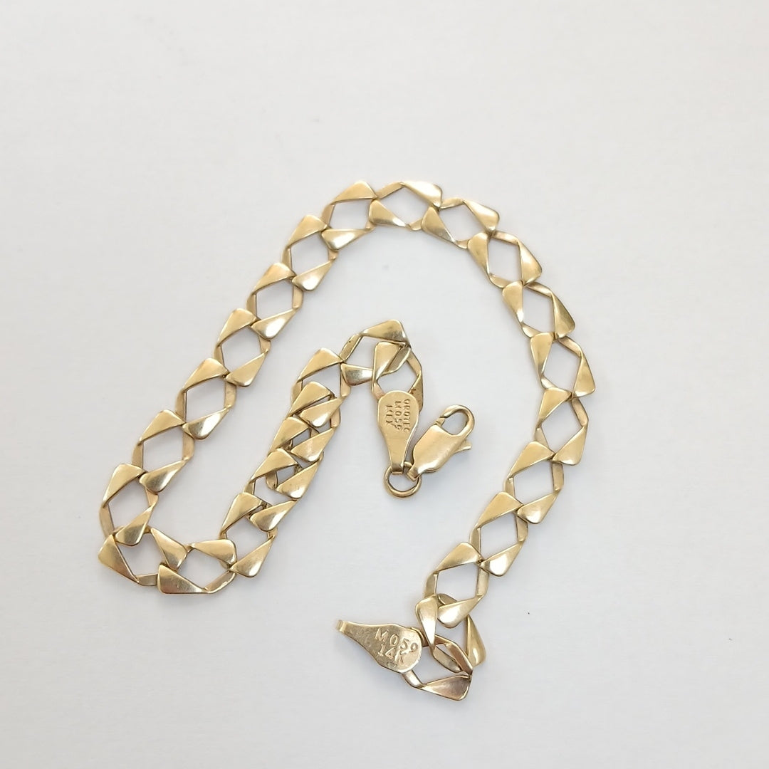 PULSERA ORO 14 K 6.5 GRMS (SEMINUEVO)