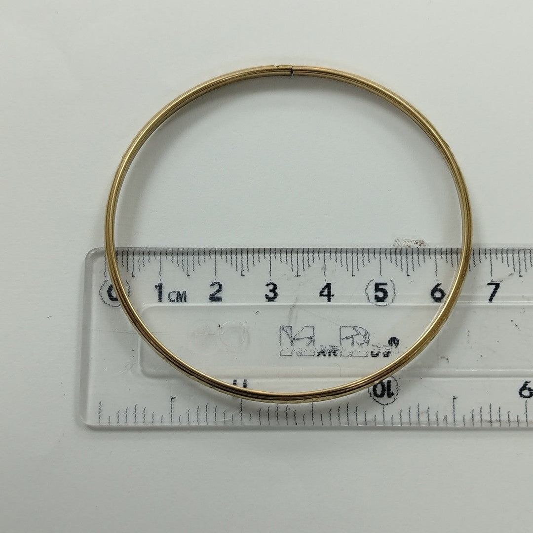 PULSERA RIGIDA ORO 10 K 5 GRMS (SEMINUEVO)