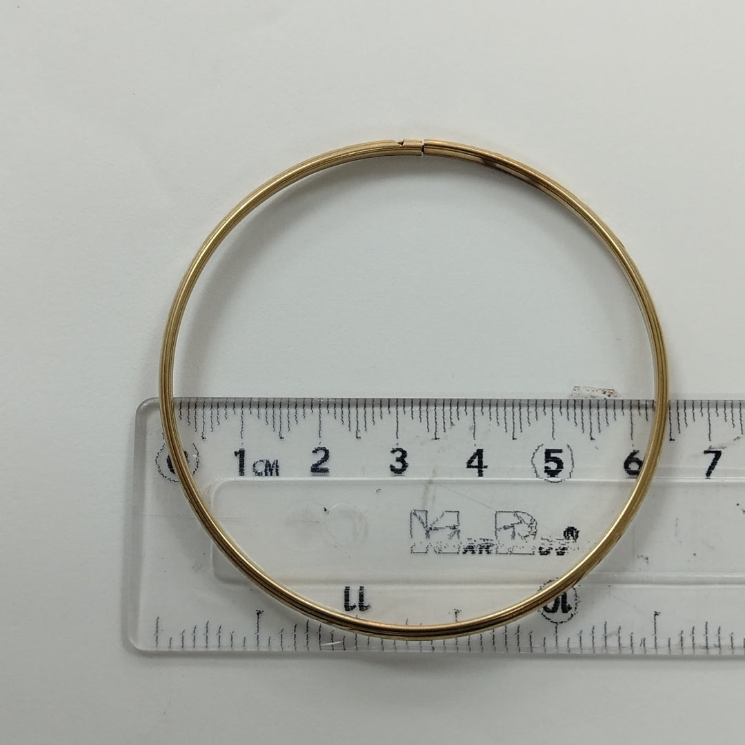 PULSERA RIGIDA ORO 10 K 5.1 GRMS (SEMINUEVO)