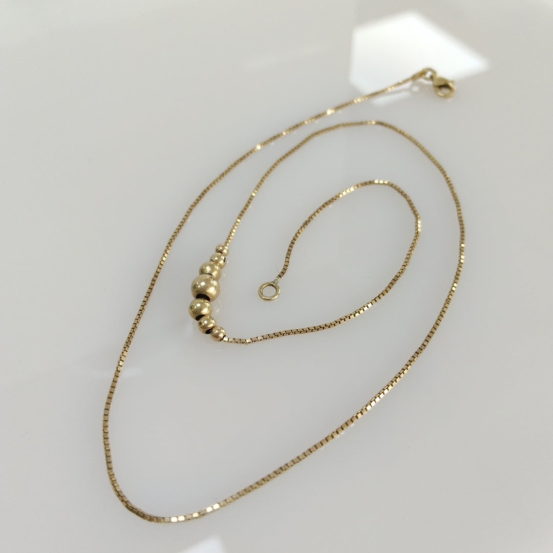 CADENA ORO 10 K 2,90 GRMS (SEMINUEVO)