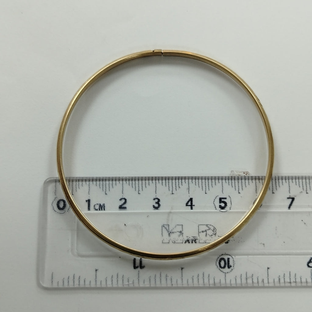 PULSERA RIGIDA ORO 10 K 5 GRMS (SEMINUEVO)