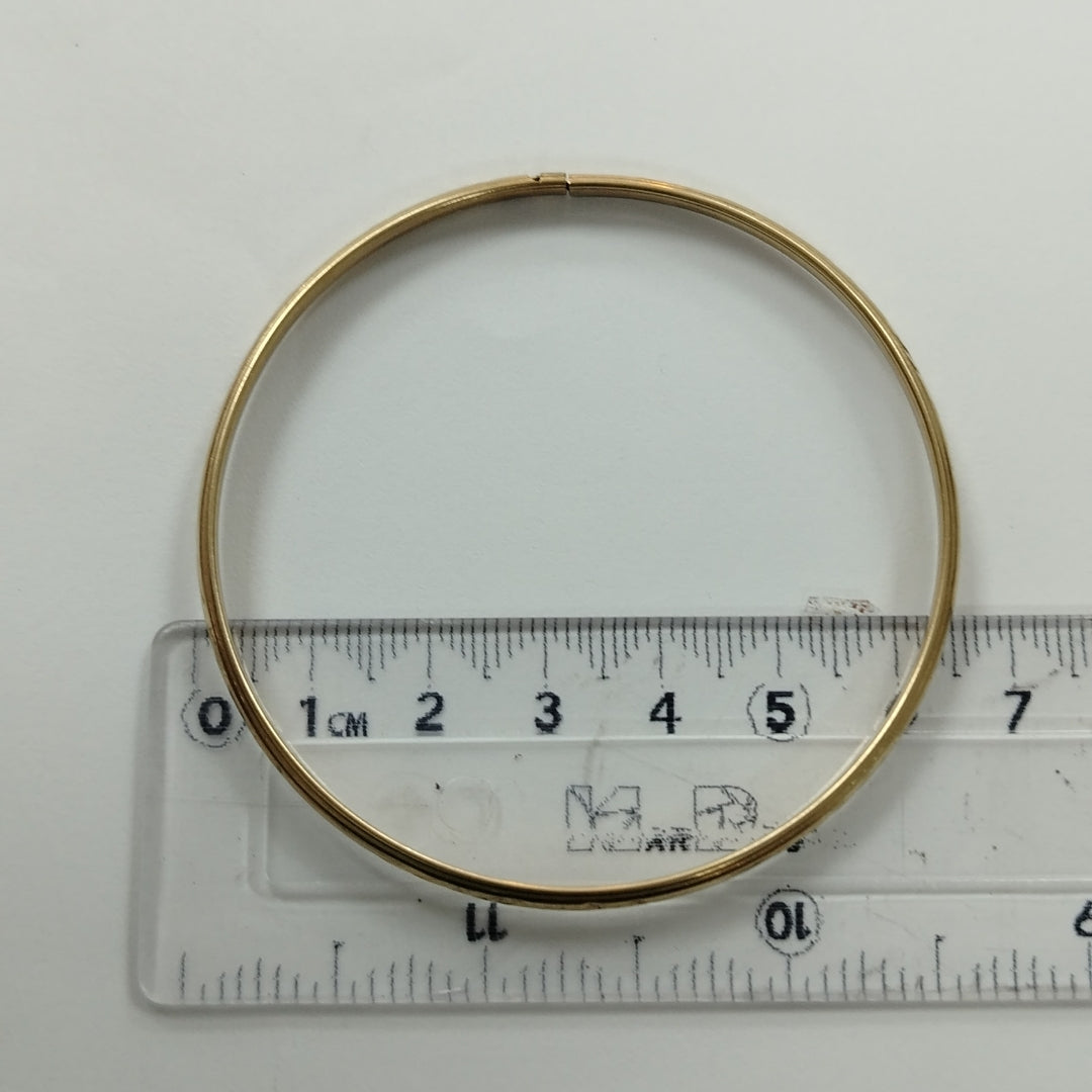 PULSERA RIGIDA ORO 10 K 5 GRMS (SEMINUEVO)