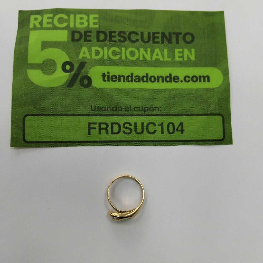 ANILLO ORO 14 K 2,80 GRMS (SEMINUEVO)