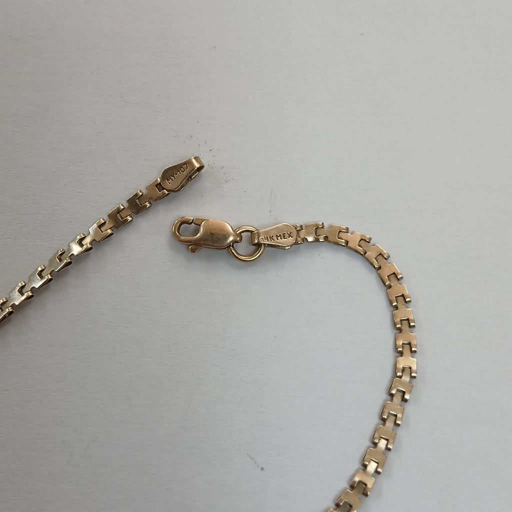PULSERA ORO 14 K 2.4 GRMS (SEMINUEVO)