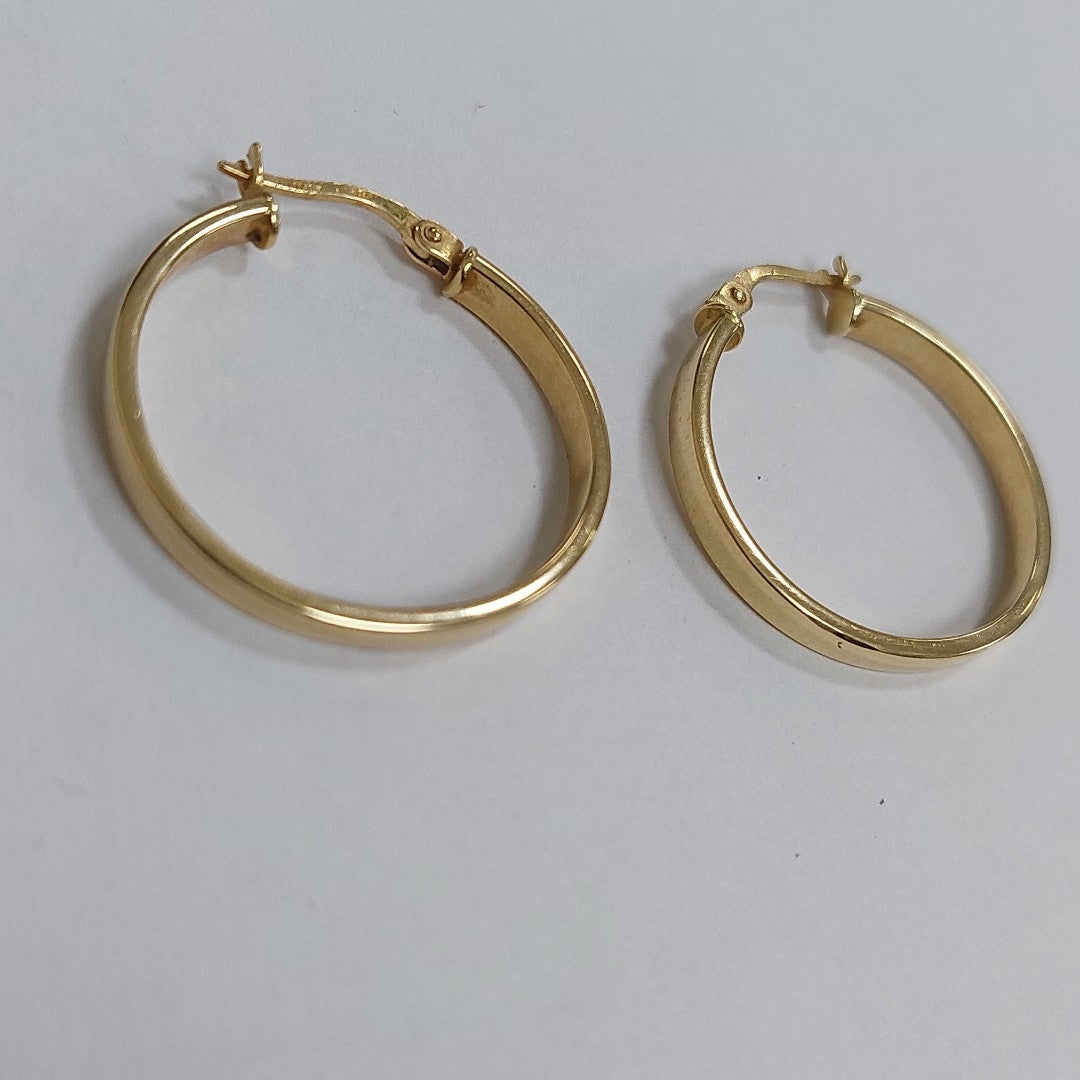 ARRACADAS PAR ORO 14 K 2.2 GRMS (SEMINUEVO)