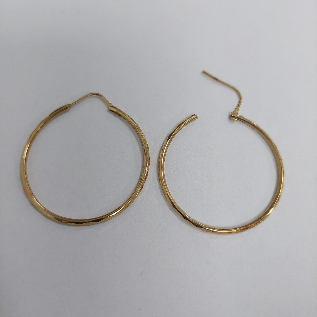 ARRACADAS PAR ORO 14 K 2.2 GRMS (SEMINUEVO)