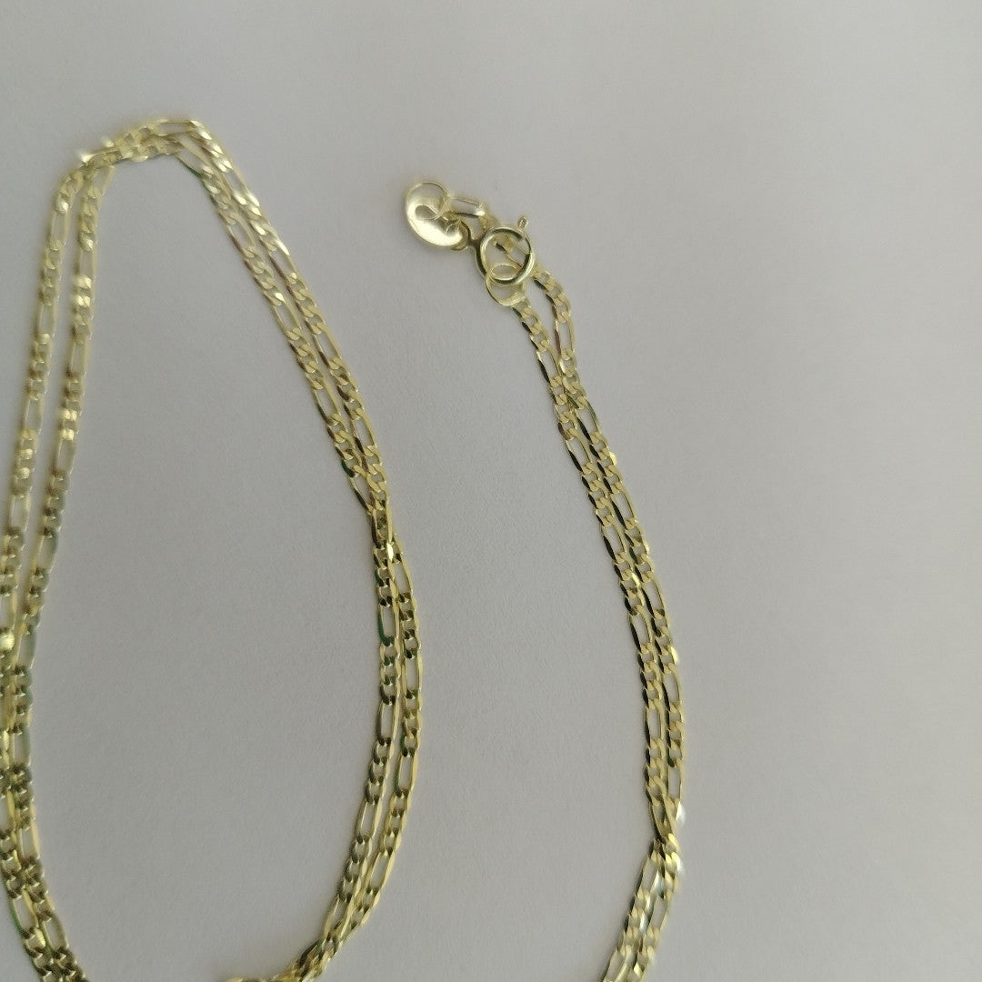 CADENAS CARTIER 3 1 AMARILLA ORO 14K 2.1 (NUEVO)