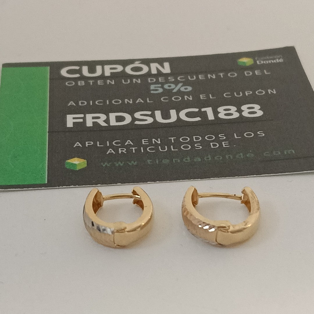 HUGGIES ORO 14K 1.1 (NUEVO)
