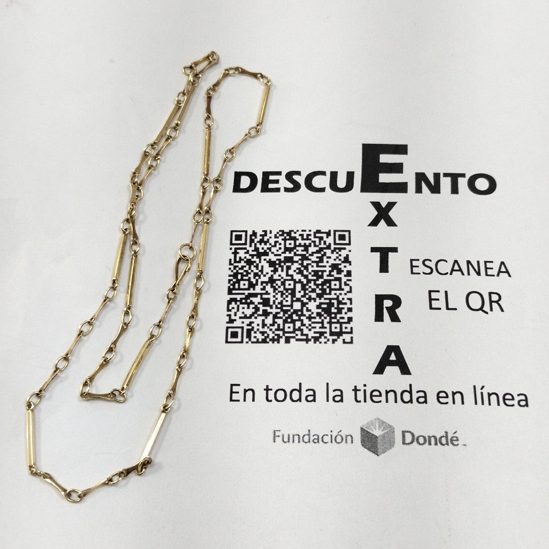 GARGANTILLA ORO 14 K 4.2 GRMS (SEMINUEVO)