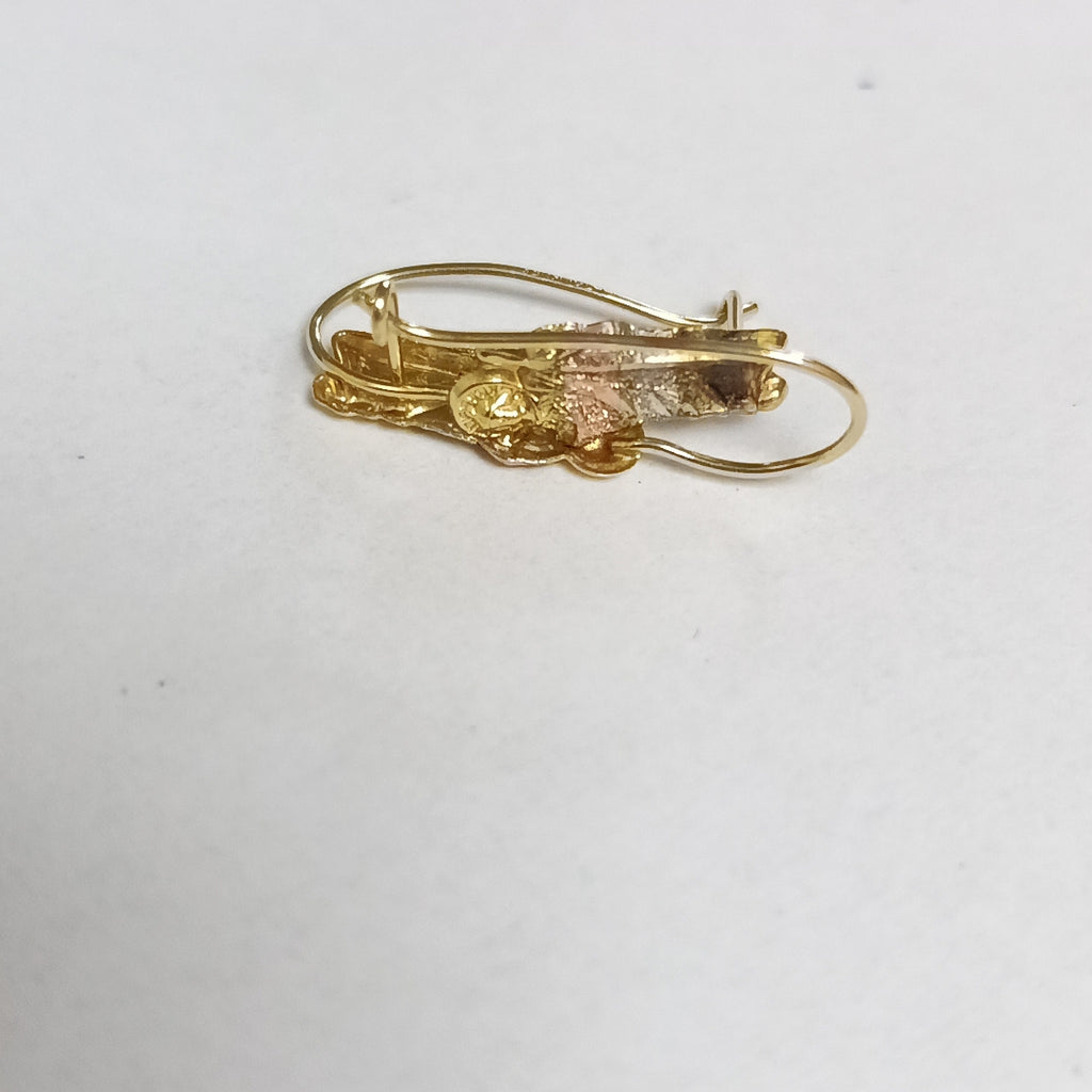 ARETES PAR ORO 10 K 1 GRMS (SEMINUEVO)