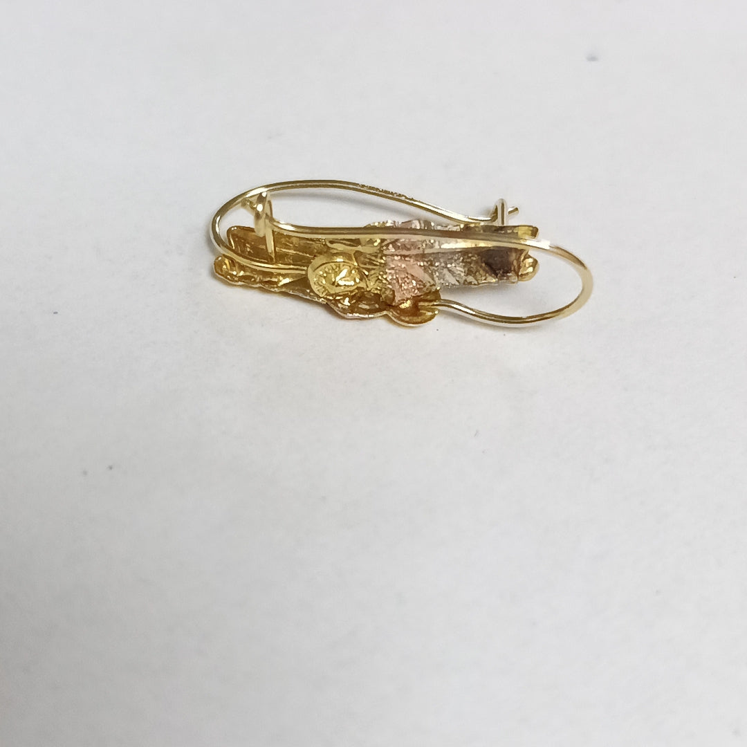 ARETES PAR ORO 10 K 1 GRMS (SEMINUEVO)