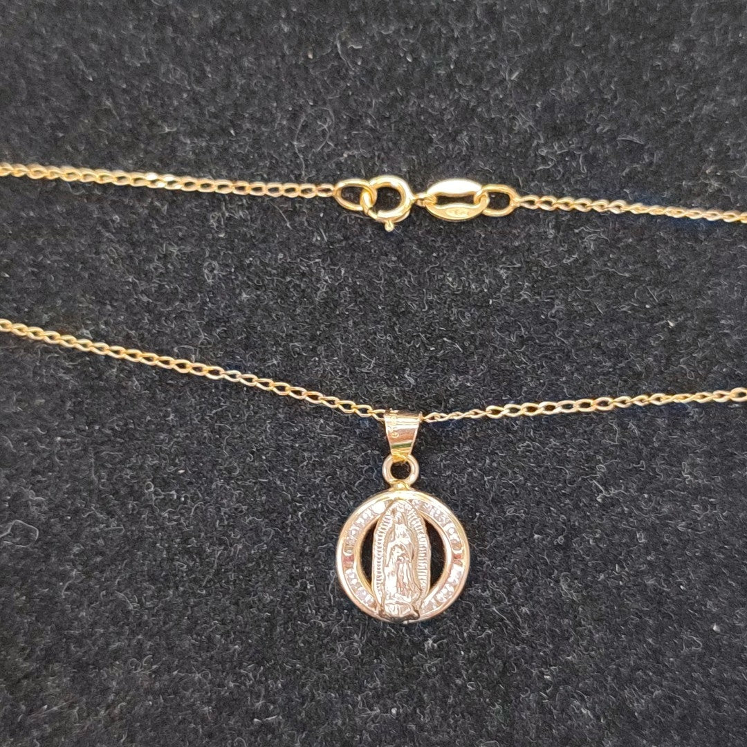 CADENA, DIJE ORO 14 K 1.4 GRMS (SEMINUEVO)