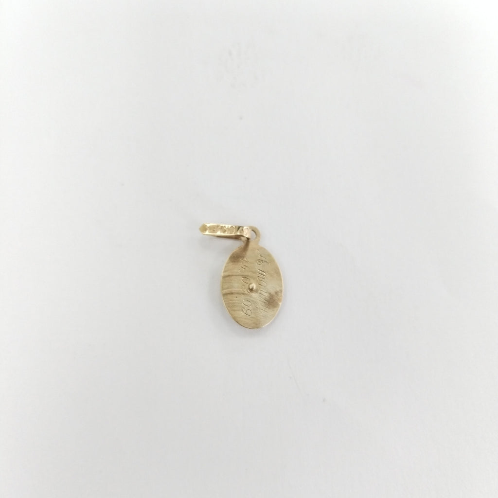 MEDALLA RELIGIOSA ORO 10 K 0,80 GRMS (SEMINUEVO)