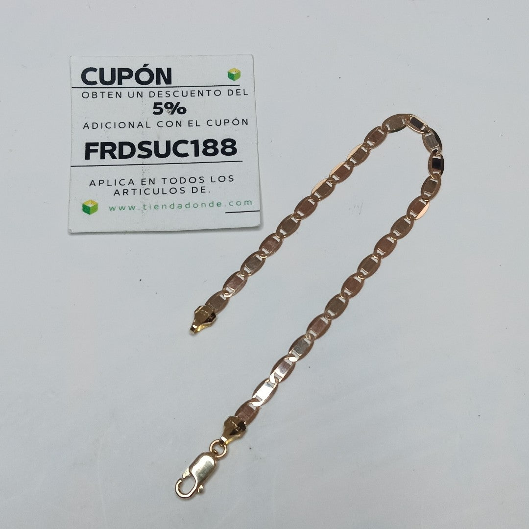 PULSERAS DAMA ORO 14K 3.8 (NUEVO)