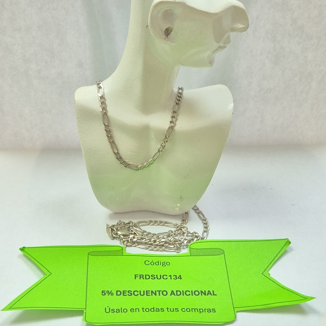 CADENA PLATA 9,00 GRMS (SEMINUEVO)