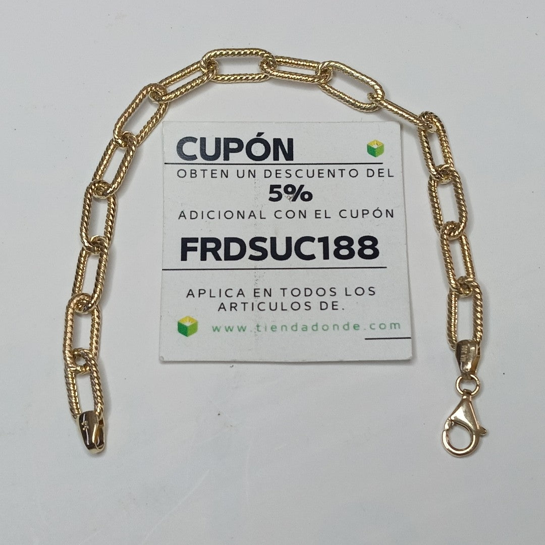 PULSERAS DAMA ORO 14K 4.7 (NUEVO)