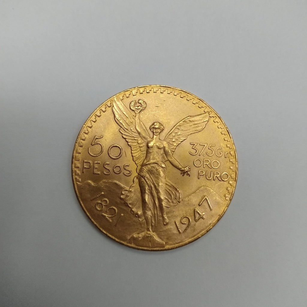 K1 41.6 GRMS 21 K IDENTIFICACIÓN MONEDA NOMINATIVA MONEDAS PESOS 50 PESOS (SEMINUEVO)