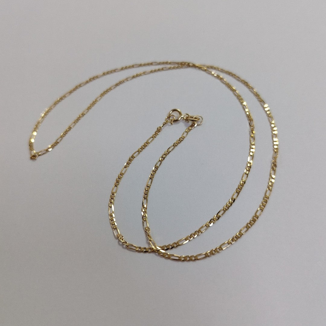 CADENAS CARTIER 3 1 AMARILLA ORO 14K 1.9 (NUEVO)