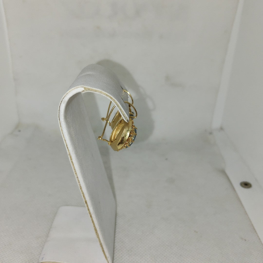 ARETES PAR ORO 14 K 8,20 GRMS (SEMINUEVO)