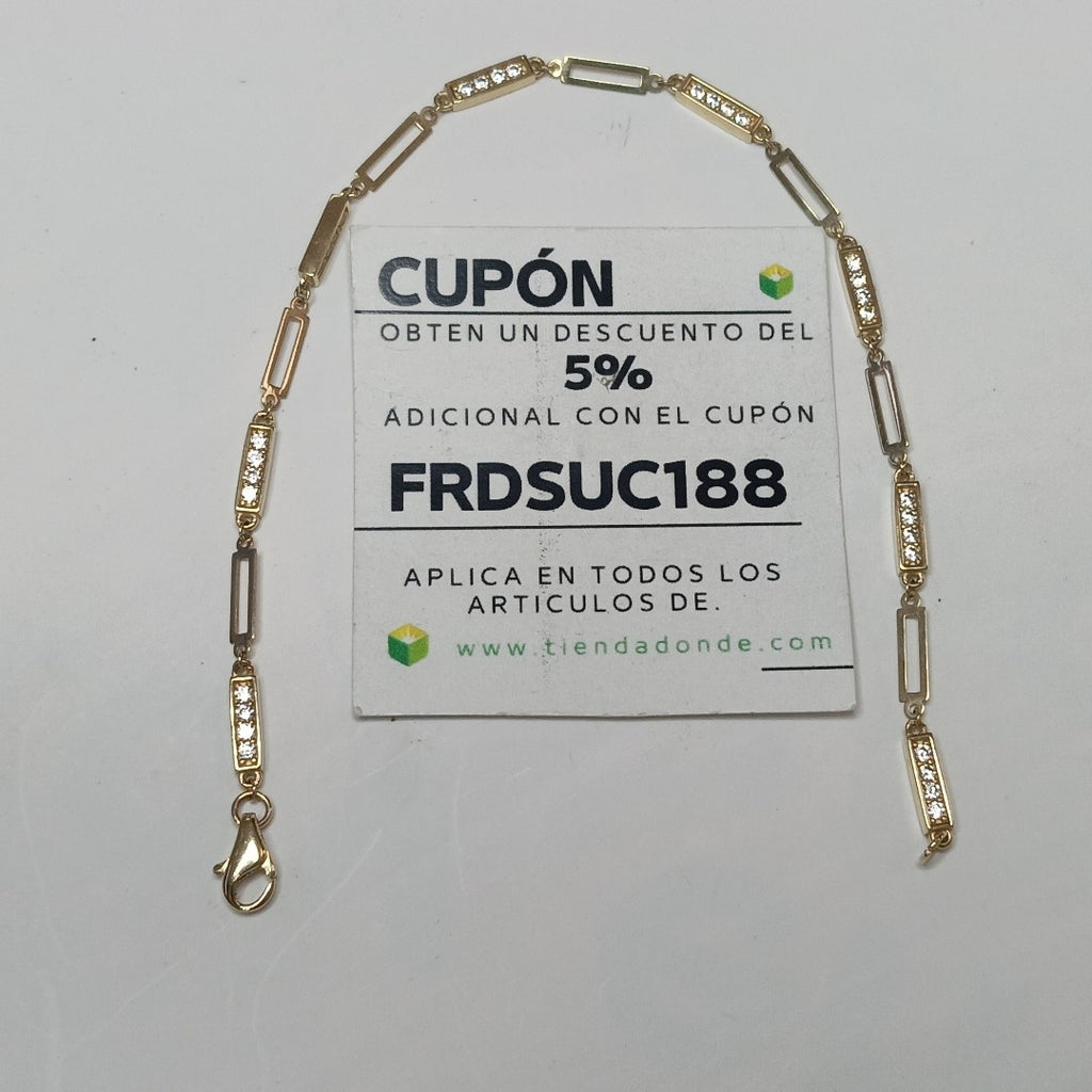 PULSERAS DAMA ORO 14K 3.9 (NUEVO)
