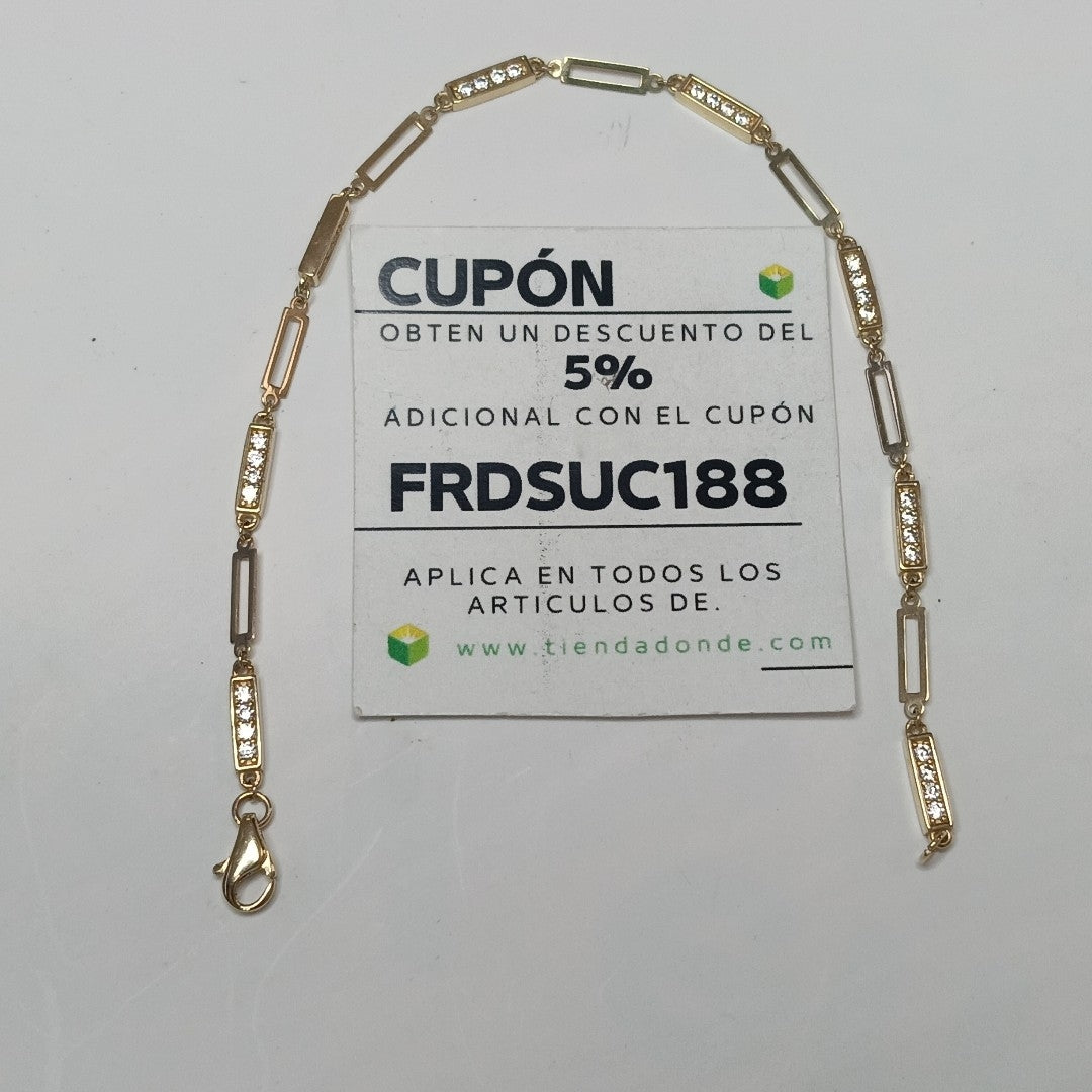 PULSERAS DAMA ORO 14K 3.9 (NUEVO)