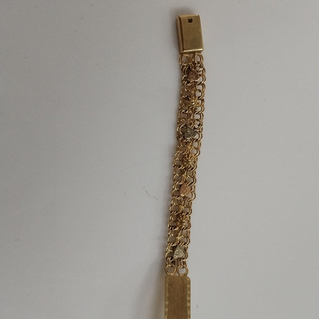 ESCLAVA ORO 10 K 9.3 GRMS (SEMINUEVO)