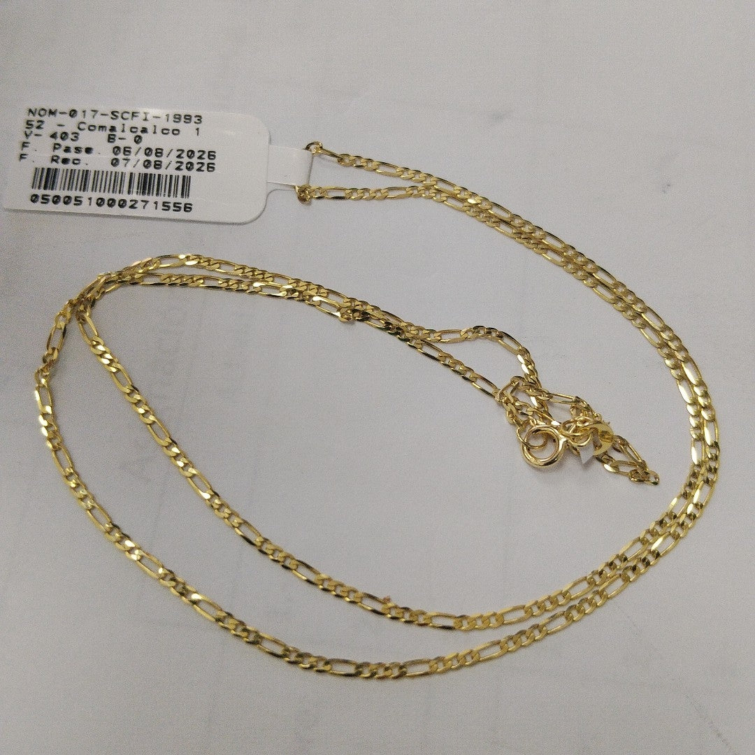 CADENAS CARTIER 3 1 AMARILLA ORO 14K 2.2 (NUEVO)