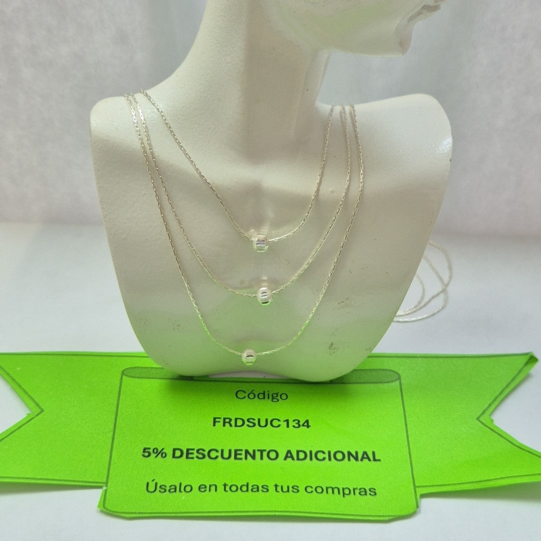 GARGANTILLA PLATA 4,00 GRMS (SEMINUEVO)