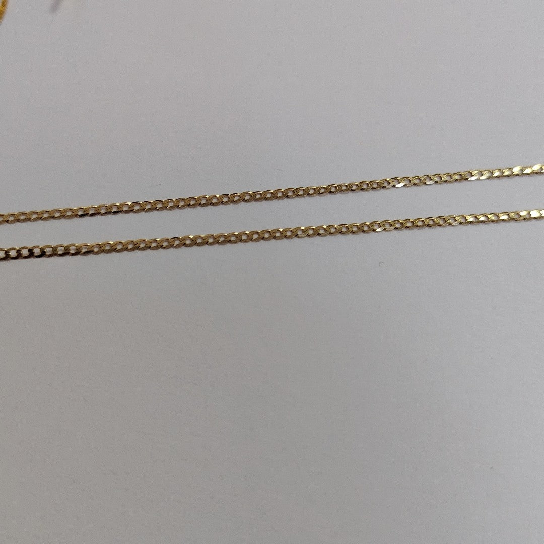 CADENAS BARBADA AMARILLA ORO 14K 2.1 (NUEVO)